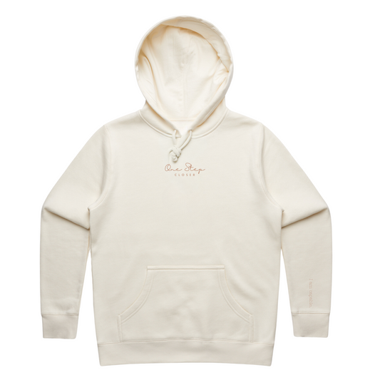 One Step Closer  Mindful Threads Fleece Hoodie